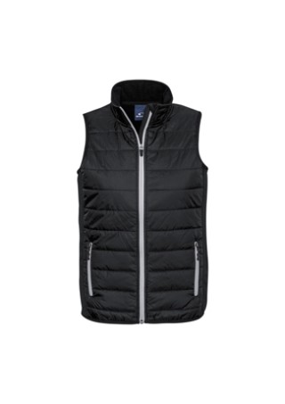 Men's Stealth Vest - Black/Silver Grey:Black/Silver Grey